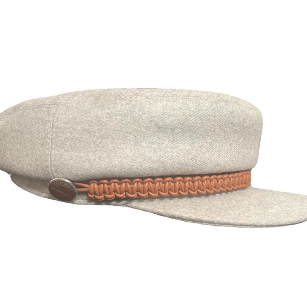 Hermes wool beret size 56